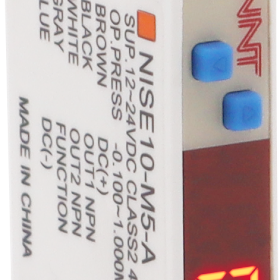 Công tắc áp suất mỏng NISE10, thiết kế nhỏ gọn, giám sát khí 