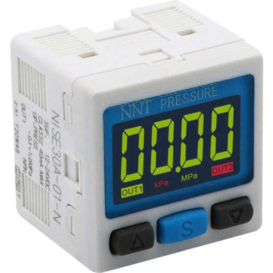 Công tắc áp suất hai màu công nghiệp giám sát khí nén có độ chính xác cao NZSE30A(F)NISE30A
