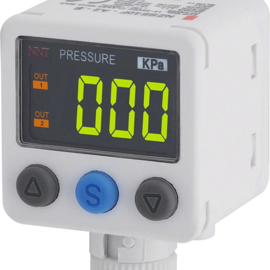 Công tắc áp suất kỹ thuật số NZSE-40A – Thiết kế nhỏ gọn, phù hợp dây chuyền tự động hóa, hiển thị số