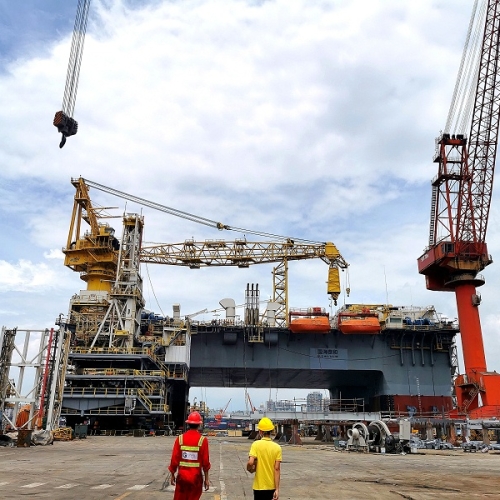 Tham quan Cơ sở đóng tàu công nghiệp nặng COSCO Shipping