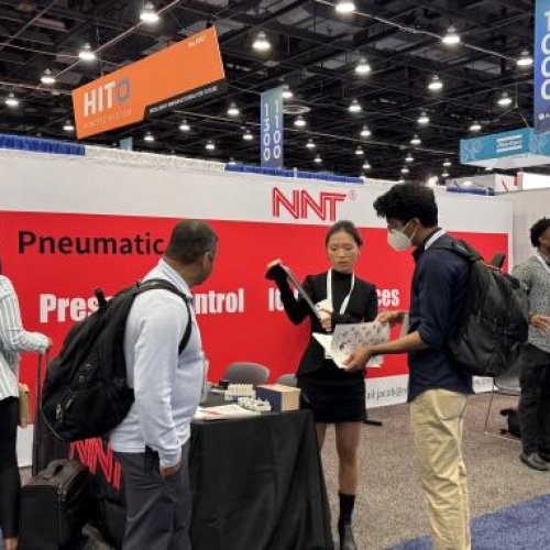 NNT Giới Thiệu Bộ Điều Áp Khí Nén Điện Tử Tiên Tiến Tại AUTOMATE 2025